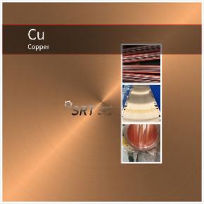 Copper sputtering target